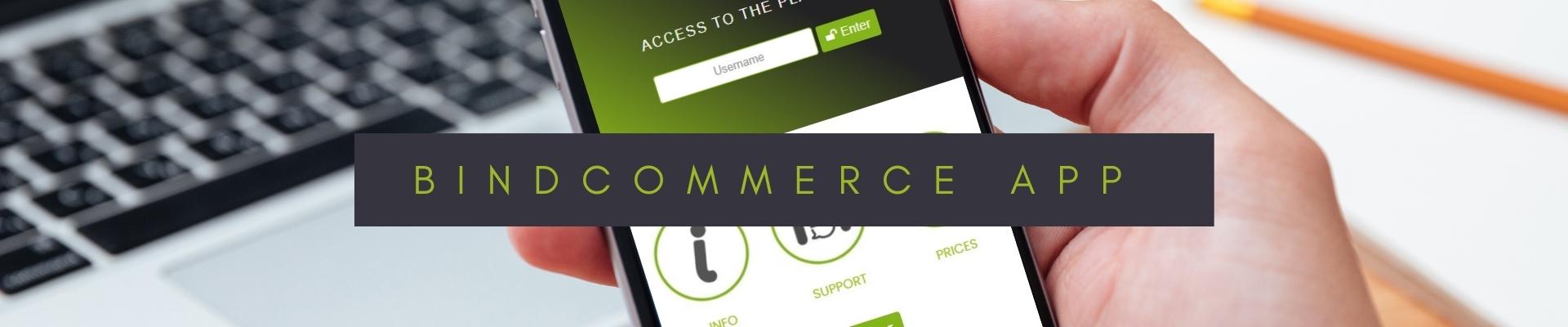 bindCommerce app